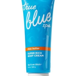 BATH BODY WORKS TRUE BLUE SPA SHEA BUTTER CREAM